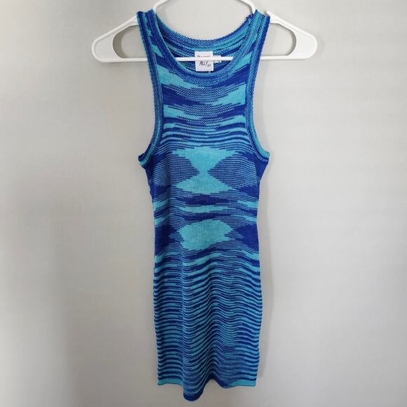 PRINCESS POLLY Elish Blue Mini Dress - Picture 3 of 6